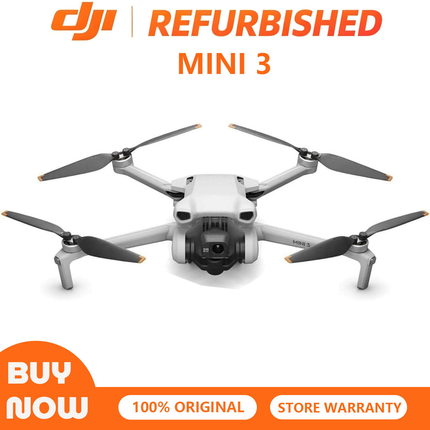 Drone Camera Night Vision - Gereviseerde gebruikte DJI Mini 3 drone