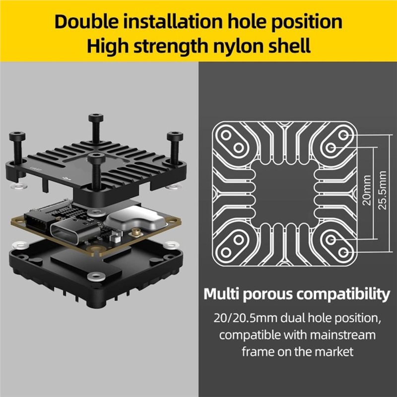 Heatsink Aluminium Onderdelen  - Drone Camera Lens recensie en prijs