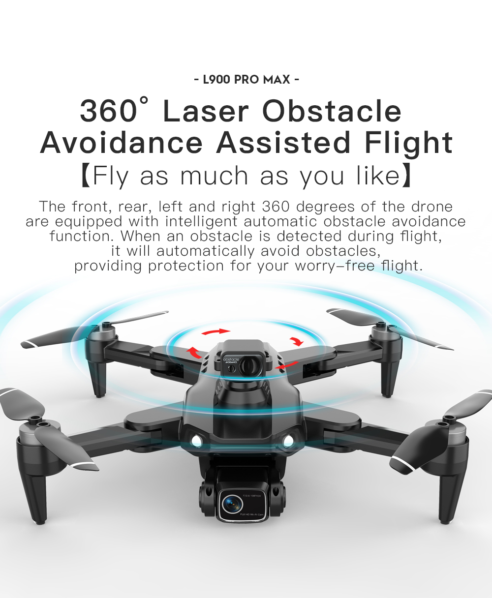 LYZRC L900 PRO MAX Laser obsta - Drone Camera Night Vision recensie en prijs