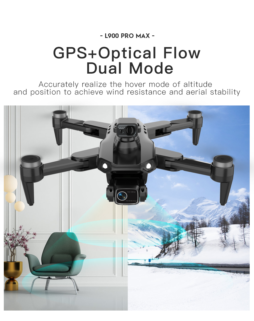 LYZRC L900 PRO MAX Laser obsta - Drone Camera Night Vision recensie en prijs